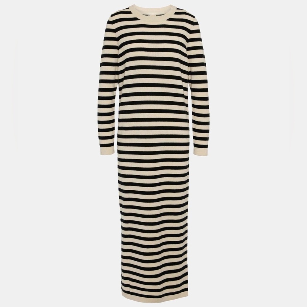 Jardin Des Orangers Striped Sweater Dress